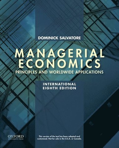 Dominick Salvatore - Managerial Economics in a Global Economy, Häftad
