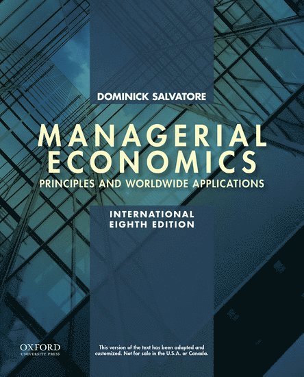 Managerial Economics in a Global Economy 1