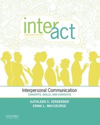 bokomslag Inter-ACT: Interpersonal Communication: Concepts, Skills, and Contexts