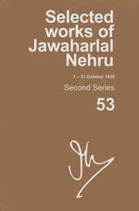 bokomslag Selected Works of Jawaharlal Nehru (1-31 October 1959)