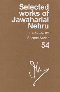 bokomslag Selected Works of Jawaharlal Nehru (1-30 November 1959)