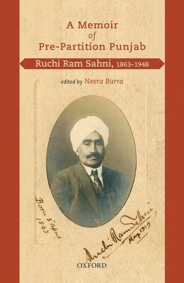 bokomslag Memoir of Pre-Partition Punjab