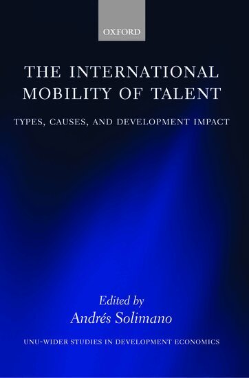 Andrés Solimano - The International Mobility of Talent, Inbunden