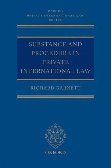 bokomslag Substance and Procedure in Private International Law