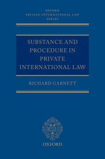 bokomslag Substance and Procedure in Private International Law