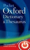 bokomslag Pocket Oxford Dictionary and Thesaurus