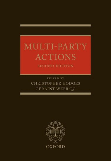 Christopher Hodges, Geraint Webb QC - Multi-Party Actions, Inbunden