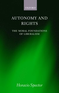 bokomslag Autonomy and Rights