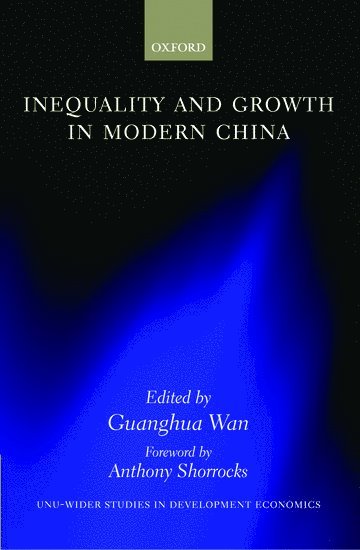 Inequality and Growth in Modern China 1
