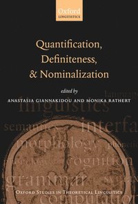 bokomslag Quantification, Definiteness, and Nominalization