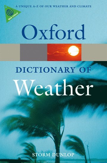bokomslag Dictionary of Weather