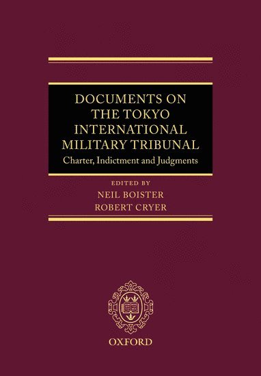 Documents on the Tokyo International Military Tribunal