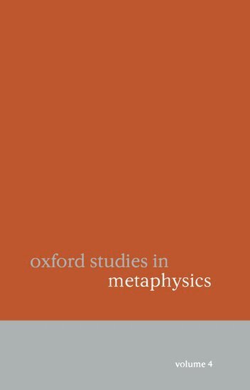 Dean Zimmerman, Dean Zimmerman - Oxford Studies in Metaphysics, Häftad