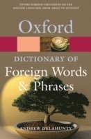 bokomslag Oxford Dictionary of Foreign Words and Phrases