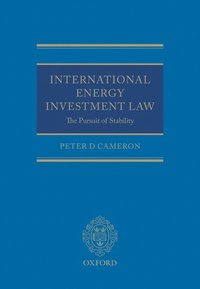 bokomslag International Energy Investment Law