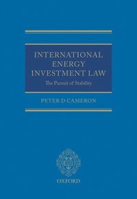 bokomslag International Energy Investment Law
