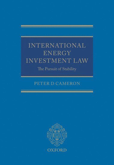 bokomslag International Energy Investment Law