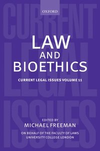 bokomslag Law and Bioethics