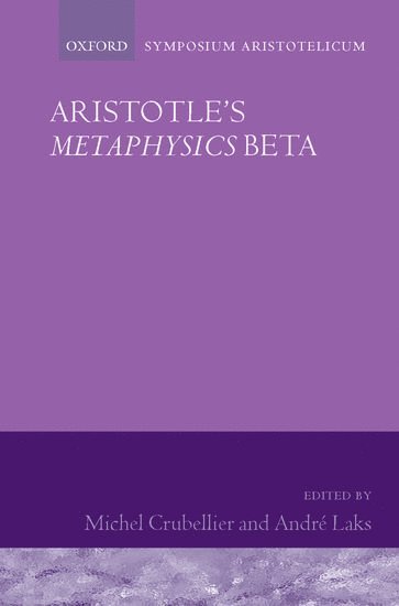 Aristotle's Metaphysics Beta 1