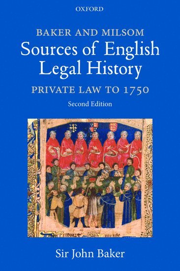 Baker and Milsom Sources of English Legal History 1