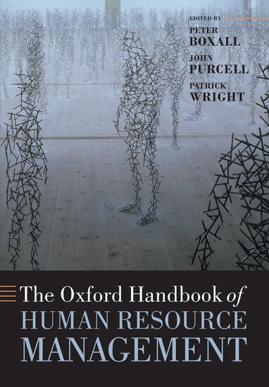 Peter Boxall, John Purcell, Patrick Wright - The Oxford Handbook of Human Resource Management, Häftad