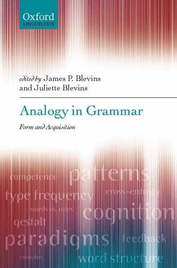 James P. Blevins, Juliette Blevins - Analogy in Grammar, Inbunden
