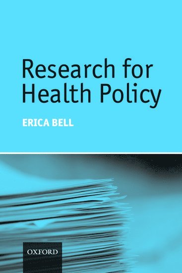 bokomslag Research for Health Policy