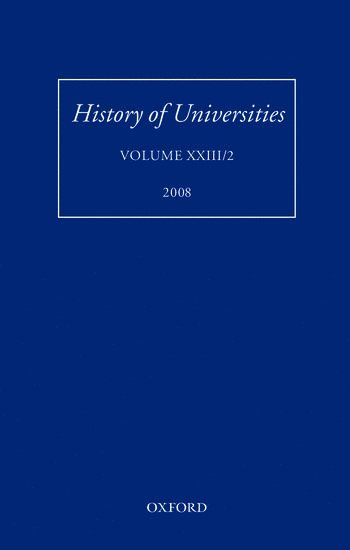 bokomslag History of Universities