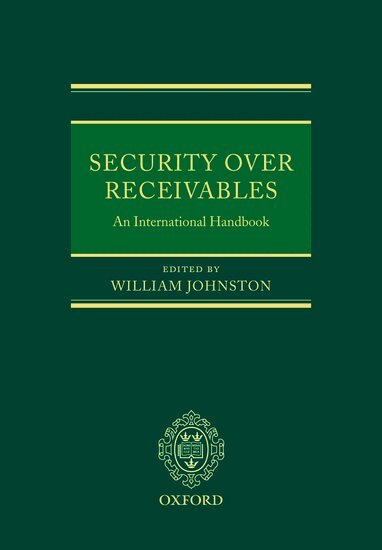 William Johnston - Security Over Receivables, Inbunden