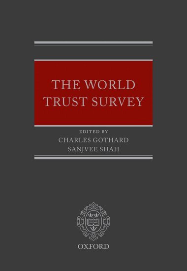 Charles Gothard, Sanjvee Shah - The World Trust Survey, Inbunden