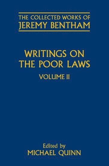 Writings on the Poor Laws 1