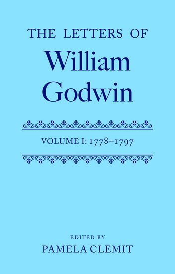 Pamela Clemit, Pamela Clemit - The Letters of William Godwin, Inbunden