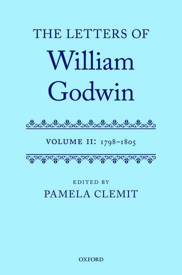 Pamela Clemit - The Letters of William Godwin, Inbunden