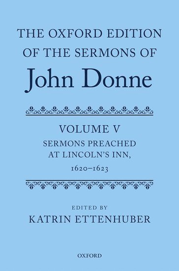 bokomslag The Oxford Edition of the Sermons of John Donne