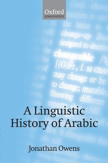 A Linguistic History of Arabic 1
