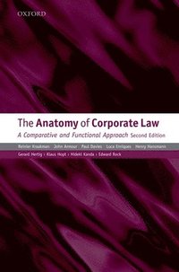 bokomslag The Anatomy of Corporate Law: A Comparative and Functional Approach