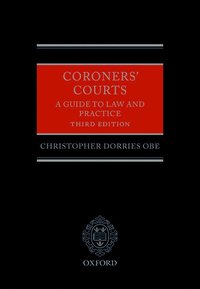 bokomslag Coroners' Courts