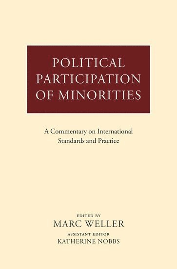 bokomslag Political Participation of Minorities