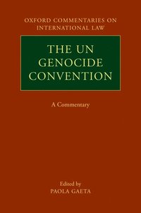 bokomslag The UN Genocide Convention