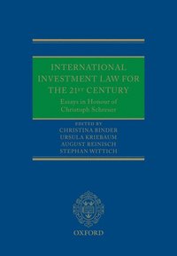 bokomslag International Investment Law for the 21st Century