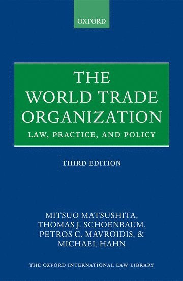 bokomslag The World Trade Organization