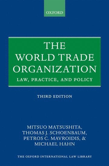 The World Trade Organization 1