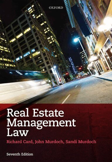 Richard Card, John Murdoch, Sandi Murdoch - Real Estate Management Law, Häftad