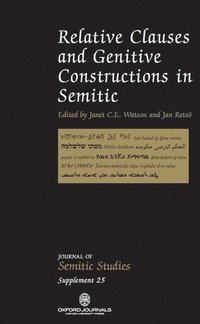 bokomslag Relative Clauses and Genitive Construction in Semitic