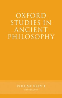 bokomslag Oxford Studies in Ancient Philosophy Volume 37