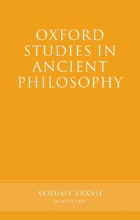 bokomslag Oxford Studies in Ancient Philosophy Volume 37
