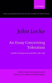 bokomslag John Locke: An Essay concerning Toleration