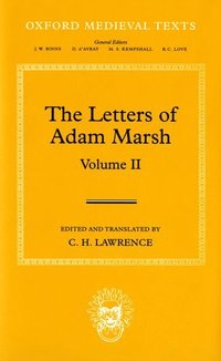 bokomslag The Letters of Adam Marsh