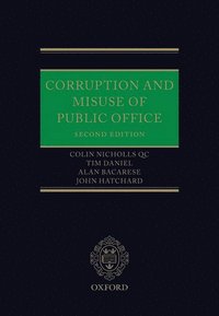bokomslag Corruption and Misuse of Public Office