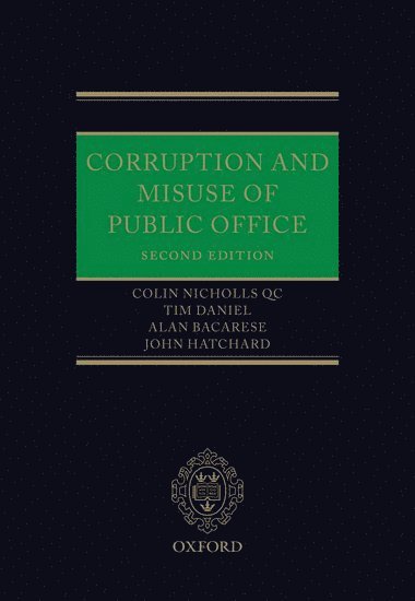 Corruption and Misuse of Public Office 1